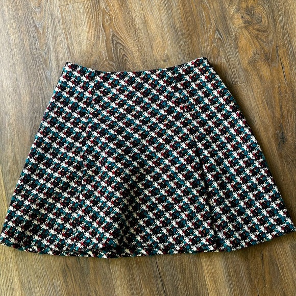 Zara Dresses & Skirts - Zara Multicolor Checkered Mini Skirt